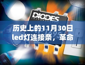 革命性LED灯连接条，历史上的11月30日科技突破，开启未来照明新纪元！