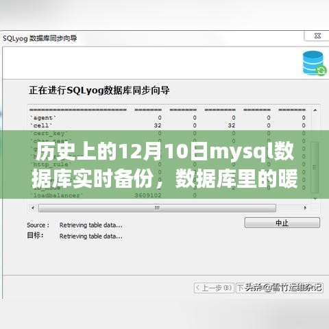 我与MySQL数据库的暖心时光，十二月十日实时备份故事纪实