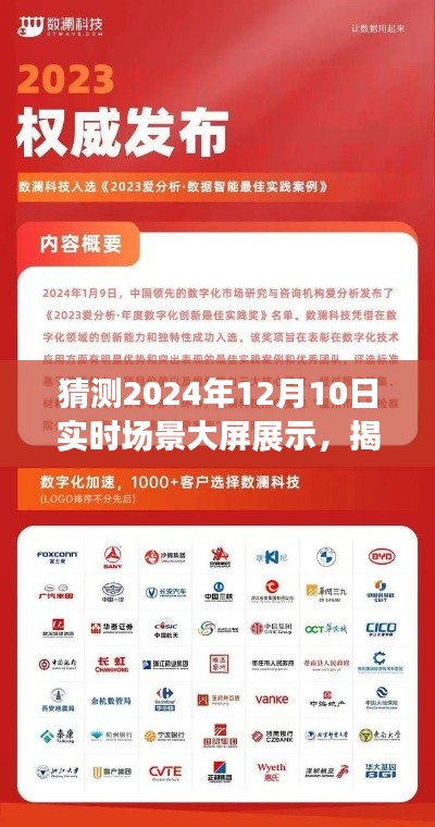 揭秘未来场景，预测与想象2024年12月10日实时场景大屏展示的魅力与趋势