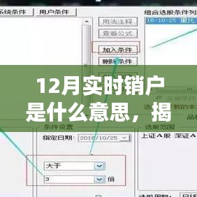 揭秘十二月实时销户，概念、操作与影响分析