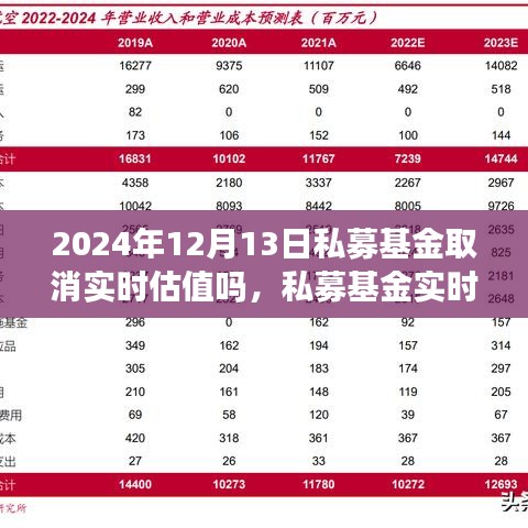 私募基金实时估值取消，背景分析、影响与时代地位审视的探讨（2024年视角）