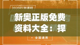 新奥正版免费资料大全：捍卫知识产权，知识的殿堂