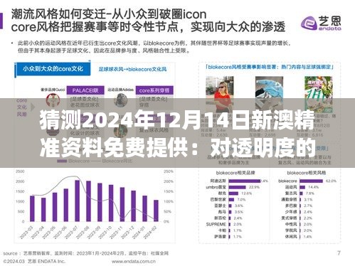 猜测2024年12月14日新澳精准资料免费提供：对透明度的追求