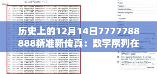 历史上的12月14日7777788888精准新传真：数字序列在历史中的象征