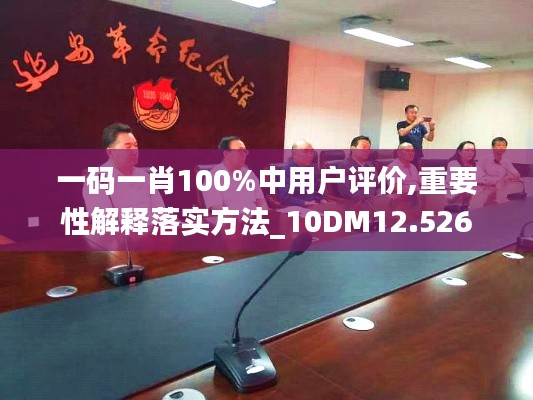 一码一肖100%中用户评价,重要性解释落实方法_10DM12.526