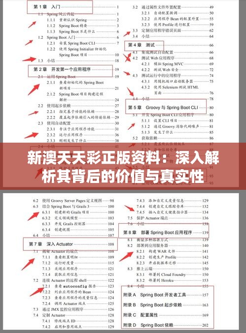 新澳天天彩正版资料：深入解析其背后的价值与真实性