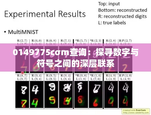 0149775cσm查询：探寻数字与符号之间的深层联系