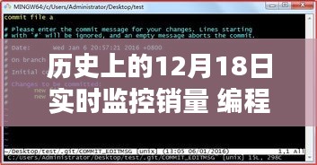 编程软件实时销量监控之旅，历史上的重要时刻，十二月十八日监控报告