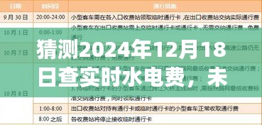 聚焦未来水电费走向，深度洞察与预测，预测报告（2024年12月18日）