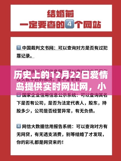 揭秘历史12月22日爱情岛，小红书独家探秘之旅与实时网址网探秘体验