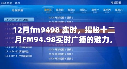 揭秘十二月FM94.98实时广播的魅力，热点、要点与特色探索