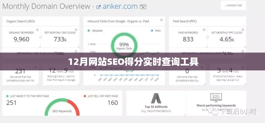 12月网站SEO得分实时查询工具，优化必备