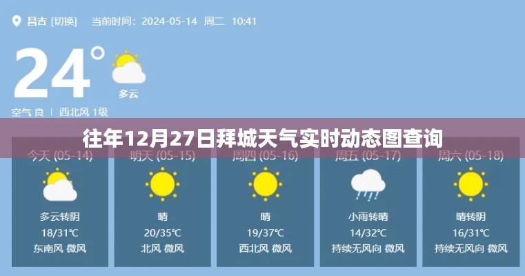 往年12月27日拜城天气实时查询动态图