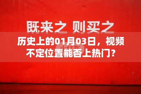 揭秘历史日期背后的视频热门现象，能否靠定位上热门？