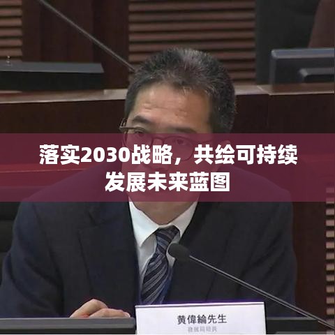 落实2030战略，共绘可持续发展未来蓝图