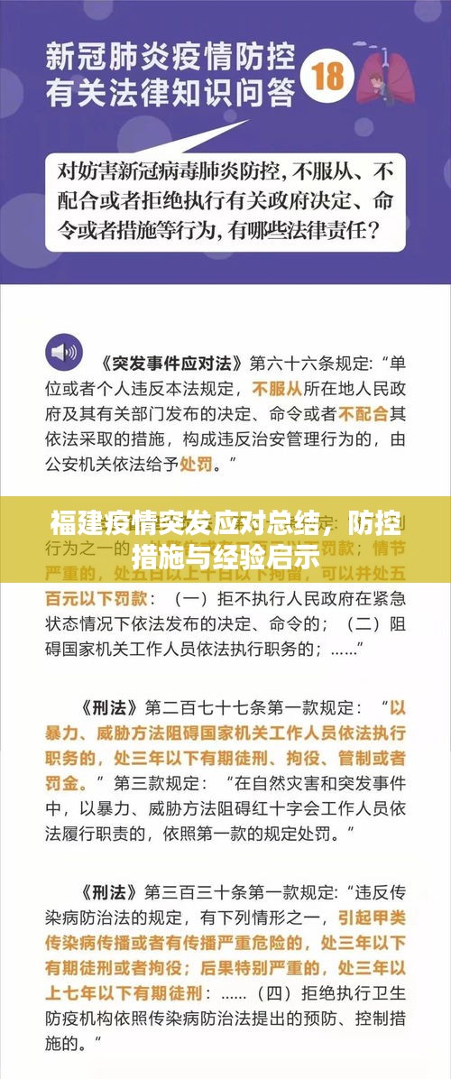 福建疫情突发应对总结，防控措施与经验启示