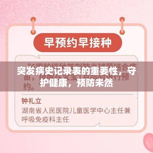 突发病史记录表的重要性，守护健康，预防未然