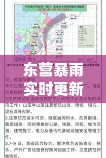 东营暴雨实时更新，最新情况报告