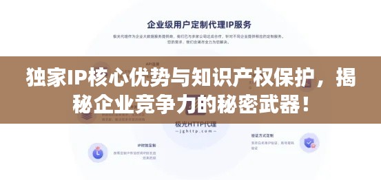 独家IP核心优势与知识产权保护，揭秘企业竞争力的秘密武器！