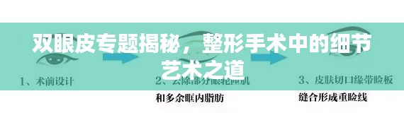 双眼皮专题揭秘，整形手术中的细节艺术之道